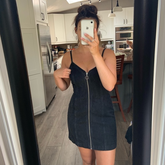 Topshop zip deals up dress
